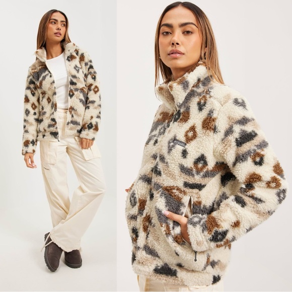 Columbia Jackets & Blazers - SOLD | Columbia Women’s Winter Pass Sherpa Full Zip Jacket in Rocky Mountain L